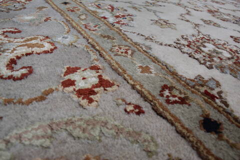Jaipur White Hand Knotted 41 X 63 Area Rug 905-146476 Image 5