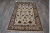 Jaipur White Hand Knotted 41 X 63  Area Rug 905-146476 Thumb 7