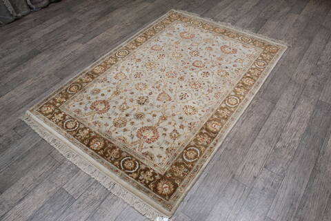 Jaipur White Hand Knotted 41 X 61 Area Rug 905-146477 Image 3