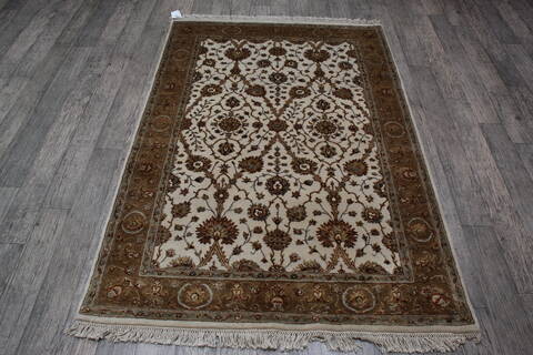 Jaipur White Hand Knotted 41 X 61 Area Rug 905-146477 Image 8