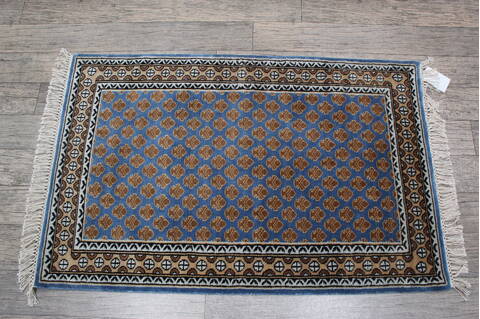 Jaipur Blue Runner Hand Knotted 26 X 310 Area Rug 905-146478 Image 4