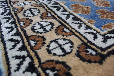 Jaipur Blue Runner Hand Knotted 26 X 310 Area Rug 905-146478 Image 5