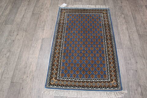 Jaipur Blue Runner Hand Knotted 26 X 310 Area Rug 905-146478 Image 6