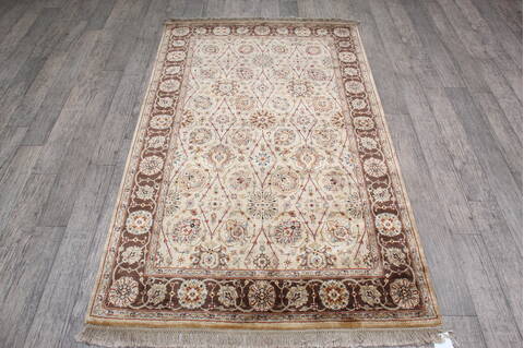 Jaipur Yellow Hand Knotted 41 X 64 Area Rug 905-146481 Image 1