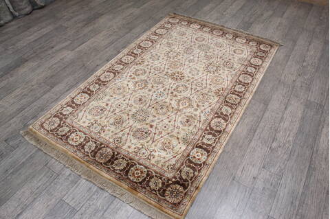 Jaipur Yellow Hand Knotted 41 X 64 Area Rug 905-146481 Image 3