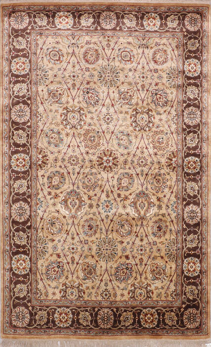 Jaipur Yellow Hand Knotted 41 X 64 Area Rug 905-146481 Image 0