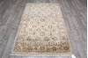 Jaipur White Hand Knotted 41 X 60  Area Rug 905-146482 Thumb 1