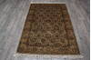 Jaipur White Hand Knotted 40 X 60  Area Rug 905-146483 Thumb 7