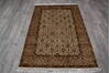 Jaipur White Hand Knotted 41 X 62  Area Rug 905-146486 Thumb 6