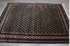 Kashmir Black Hand Knotted 51 X 70 Area Rug 905-146490 Thumb 4
