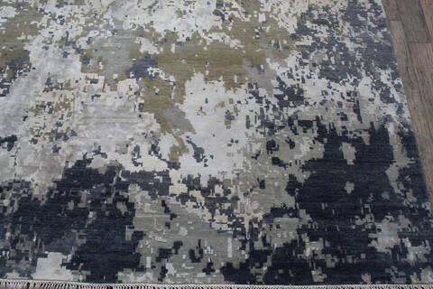 Jaipur Grey Hand Knotted 100 X 140 Area Rug 905-146492 Image 5