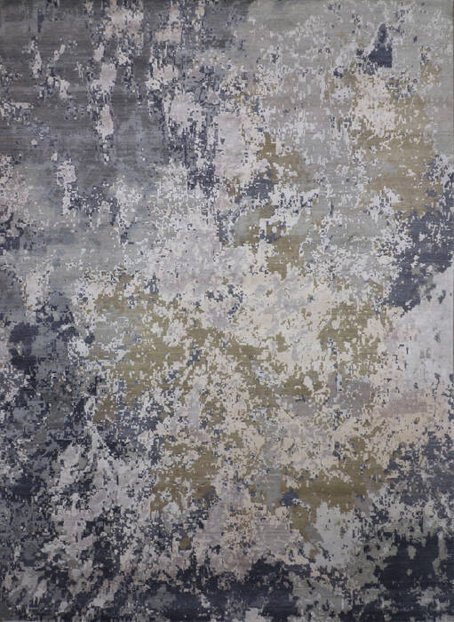 Jaipur Grey Hand Knotted 100 X 140 Area Rug 905-146492 Image 0