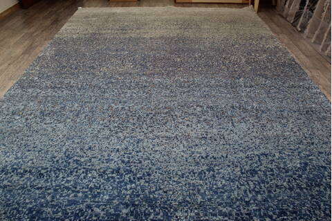Jaipur Blue Hand Knotted 911 X 143 Area Rug 905-146496 Image 9