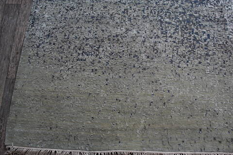 Jaipur Blue Hand Knotted 910 X 141 Area Rug 905-146497 Image 4