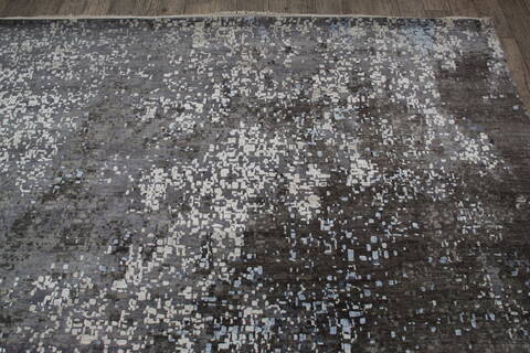 Jaipur Grey Hand Knotted 101 X 145 Area Rug 905-146498 Image 8