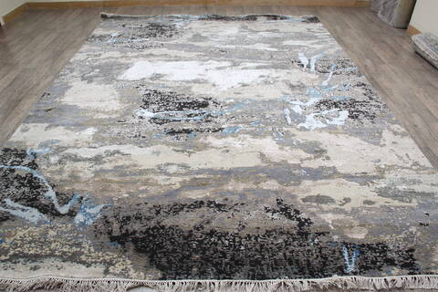 Jaipur Grey Hand Knotted 811 X 120 Area Rug 905-146503 Image 1