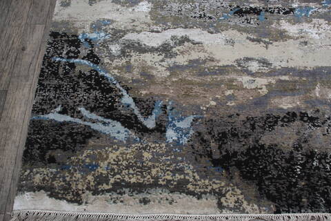 Jaipur Grey Hand Knotted 811 X 120 Area Rug 905-146503 Image 4