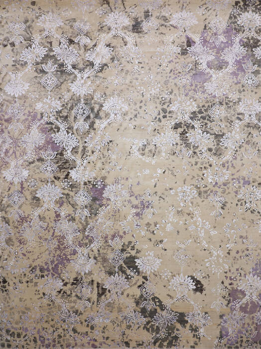 Jaipur Grey Hand Knotted 91 X 123 Area Rug 905-146505 Image 0