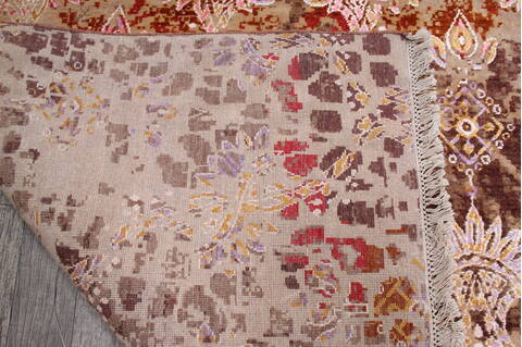 Jaipur Beige Hand Knotted 92 X 122 Area Rug 905-146506 Image 10