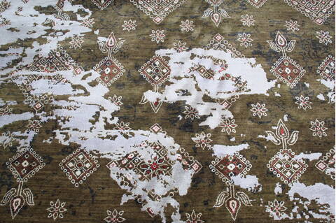 Jaipur Green Hand Knotted 91 X 122 Area Rug 905-146508 Image 6