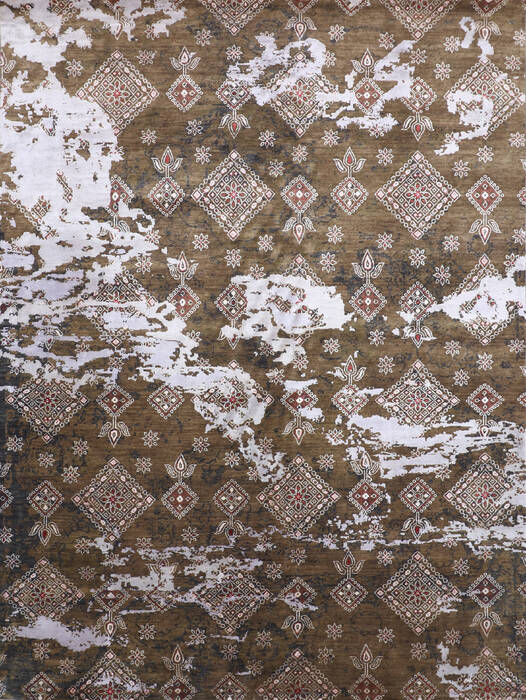 Jaipur Green Hand Knotted 91 X 122 Area Rug 905-146508 Image 0