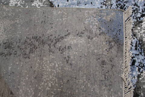 Jaipur Grey Hand Knotted 80 X 102 Area Rug 905-146510 Image 8