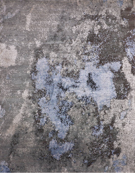 Jaipur Grey Hand Knotted 80 X 102 Area Rug 905-146510 Image 0