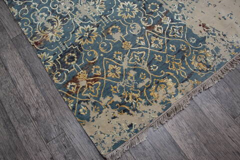Jaipur Grey Hand Knotted 711 X 104 Area Rug 905-146515 Image 4