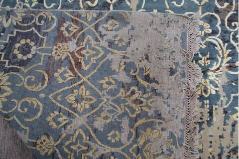 Jaipur Grey Hand Knotted 711 X 104 Area Rug 905-146515 Image 6