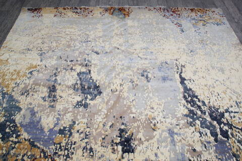 Jaipur Blue Hand Knotted 80 X 100 Area Rug 905-146517 Image 3