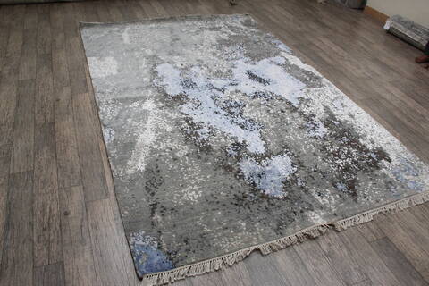 Jaipur Blue Hand Knotted 61 X 92 Area Rug 905-146518 Image 2