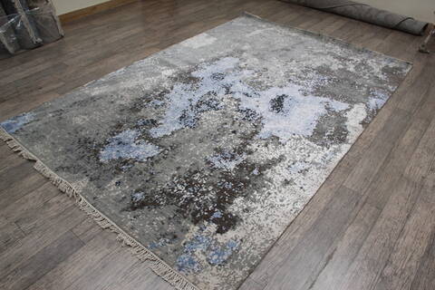 Jaipur Blue Hand Knotted 61 X 92 Area Rug 905-146518 Image 3