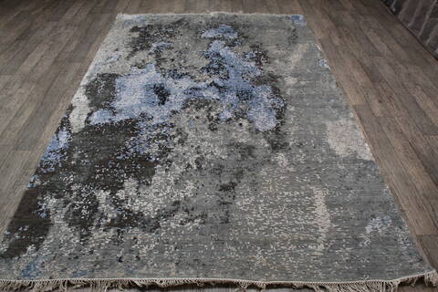 Jaipur Blue Hand Knotted 61 X 92 Area Rug 905-146518 Image 6