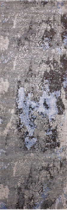 Jaipur Grey Runner Hand Knotted 26 X 80 Area Rug 905-146520 Image 0