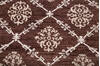 Chobi Brown Runner Hand Knotted 29 X 102  Area Rug 700-146522 Thumb 3
