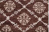Chobi Brown Runner Hand Knotted 29 X 102  Area Rug 700-146522 Thumb 3
