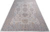 Chobi Grey Hand Knotted 103 X 140  Area Rug 700-146530 Thumb 1