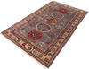 Chobi Grey Hand Knotted 41 X 64  Area Rug 700-146533 Thumb 2