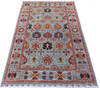 Chobi Blue Hand Knotted 311 X 61 Area Rug 700-146541 Thumb 1