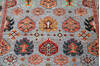 Chobi Blue Hand Knotted 311 X 61 Area Rug 700-146541 Thumb 3