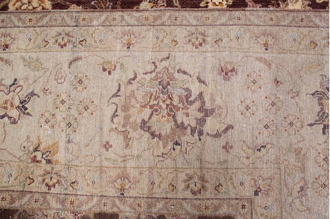 Jaipur Brown Hand Knotted 1110 X 1411 Area Rug 905-146544 Image 10