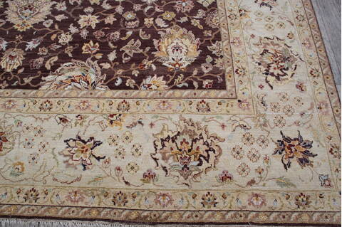 Jaipur Brown Hand Knotted 1110 X 1411 Area Rug 905-146544 Image 5