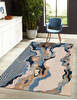 Modern Multicolor Hand Tufted 50 X 80  Area Rug 902-146545 Thumb 6