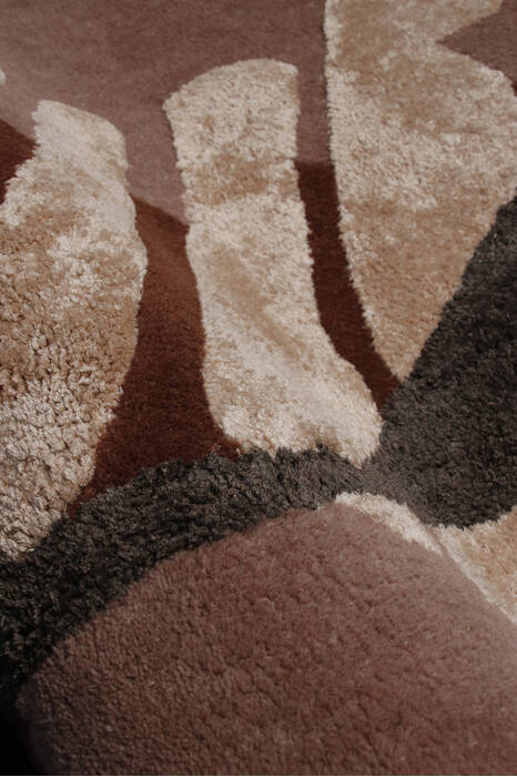 Modern Multicolor Hand Tufted 50 X 80 Area Rug 902-146547 Image 1