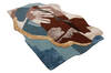 Modern Multicolor Hand Tufted 50 X 80 Area Rug 902-146547 Thumb 2