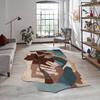 Modern Multicolor Hand Tufted 50 X 80 Area Rug 902-146547 Thumb 0
