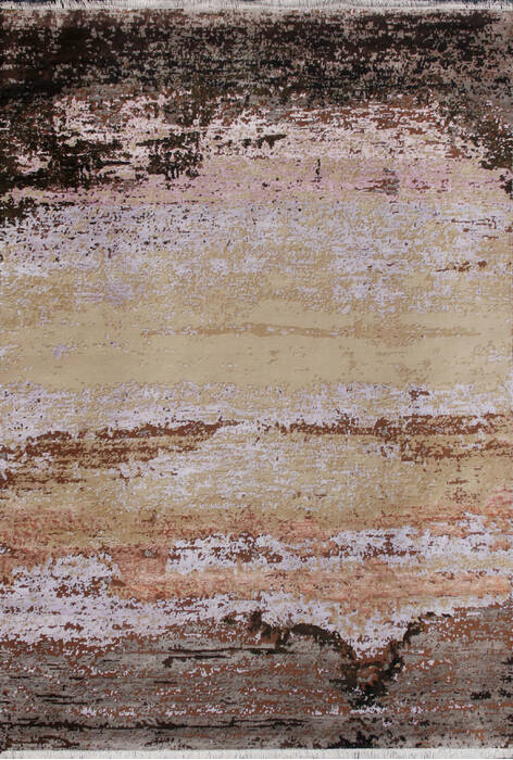 Modern Multicolor Hand Knotted 66 X 99 Area Rug 902-146551 Image 0