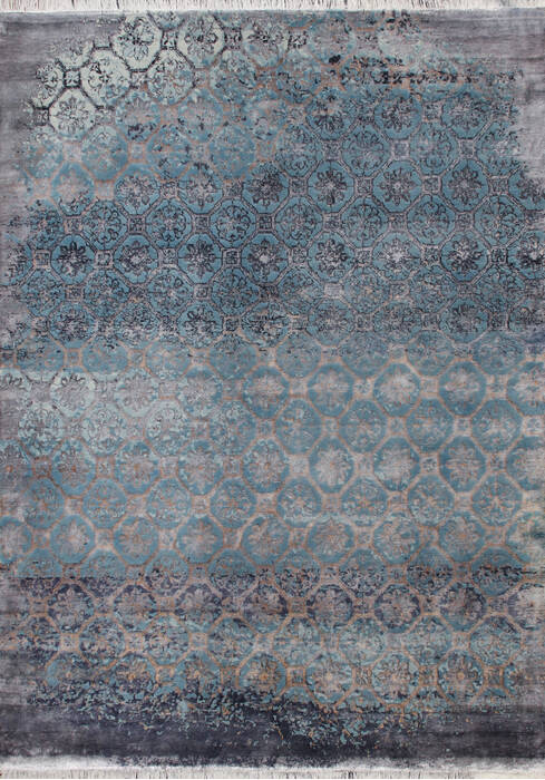 Modern Multicolor Hand Knotted 90 X 120 Area Rug 902-146559 Image 0