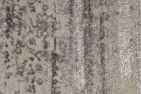 Modern Grey Hand Knotted 40 X 60 Area Rug 902-146561 Image 3