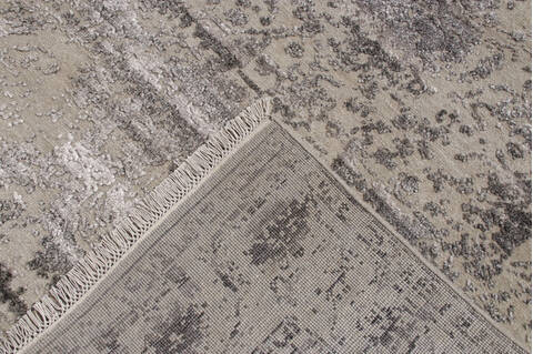 Modern Grey Hand Knotted 40 X 60 Area Rug 902-146561 Image 4